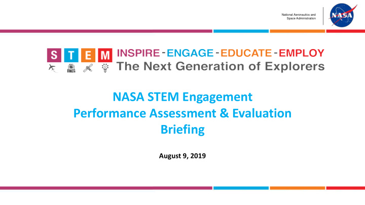 nasa stem engagement performance assessment evaluation