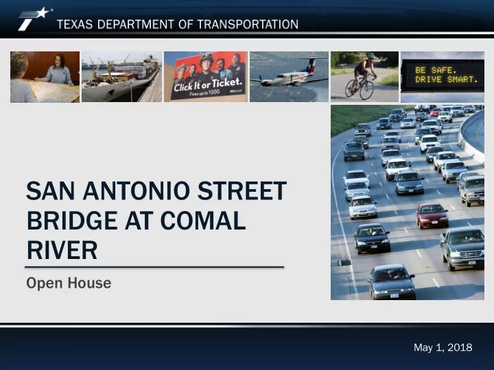 san antonio street bridge at comal river