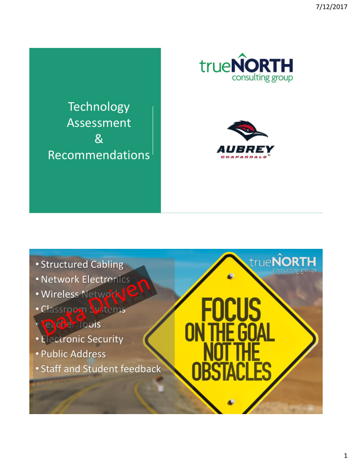 technology assessment recommendations