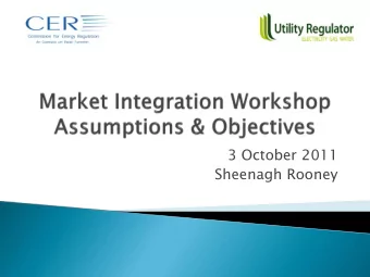 3 October 2011  Sheenagh Rooney  SEM Committee has begun a project to meet FGCACM obligations