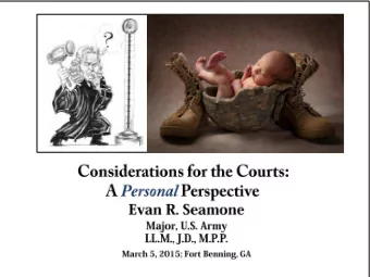 Notice of Nonendorsement of Speakers  Positions  The perspectives in This presentation are