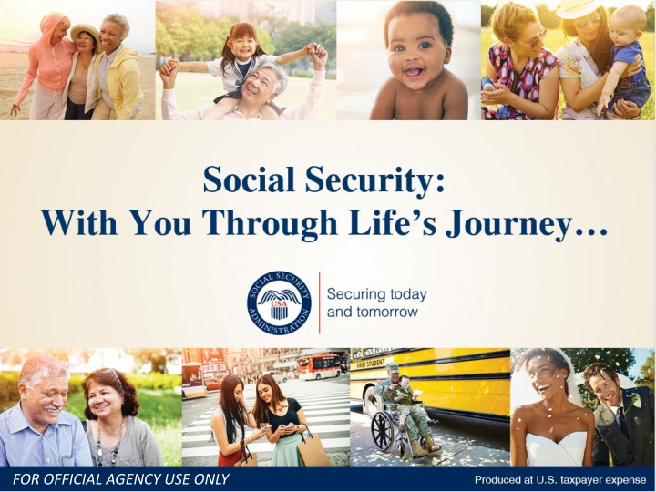 for official agency use only social security june 2017
