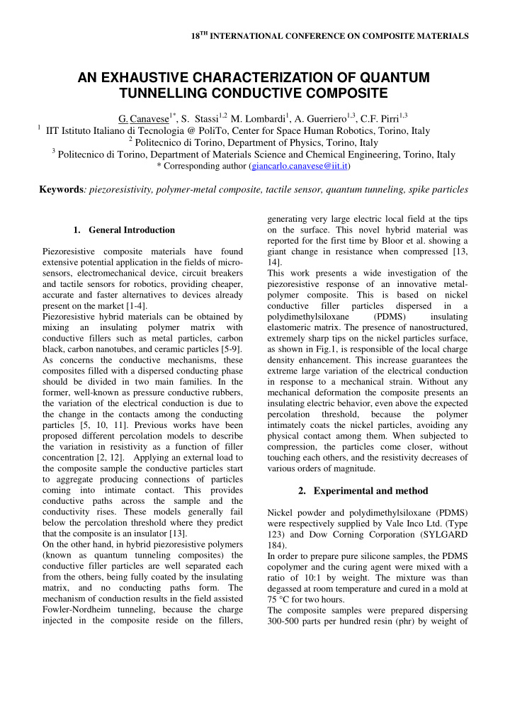 an exhaustive characterization of quantum tunnelling