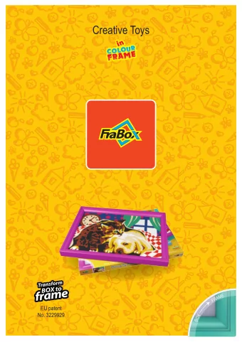 Creative Toys  EU patent  No. 3229929  Ready made solution  Choose your frame colour  PUZZLE