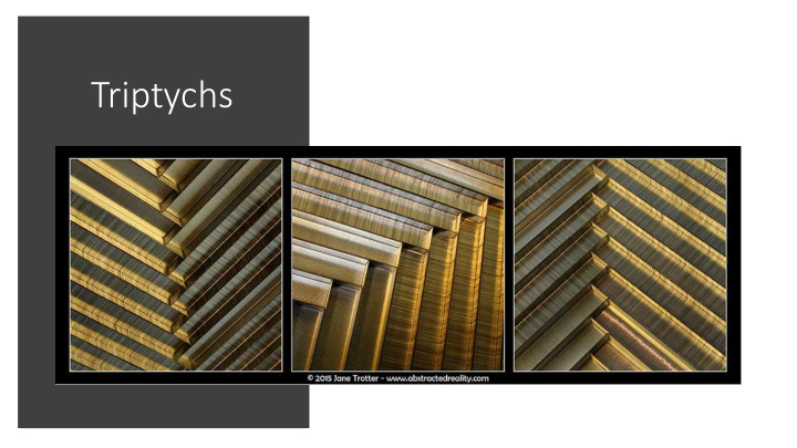triptychs creative cropping for your triptychs