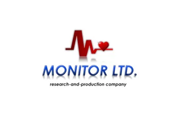 High technology at  competitive price!  Monitor ltd. is one of the leading companies in Russia in