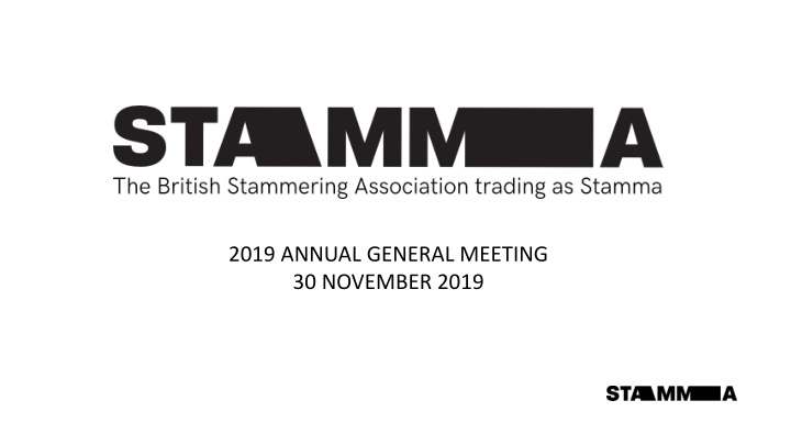 2019 annual general meeting 30 november 2019 agm agenda