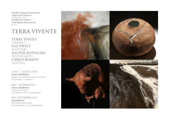 Terry  Davies    ceramics              Ule