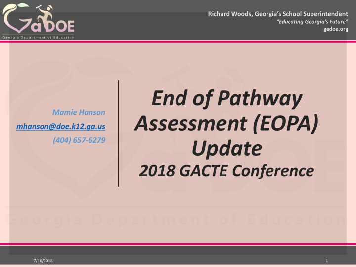 assessment eopa