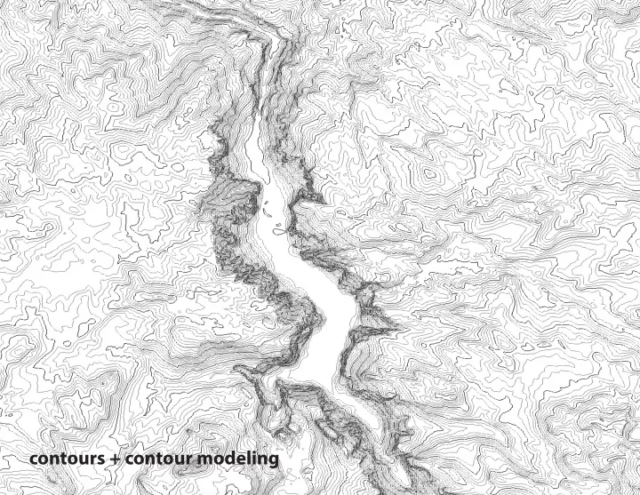 contours contour modeling contour line a line drawn on a