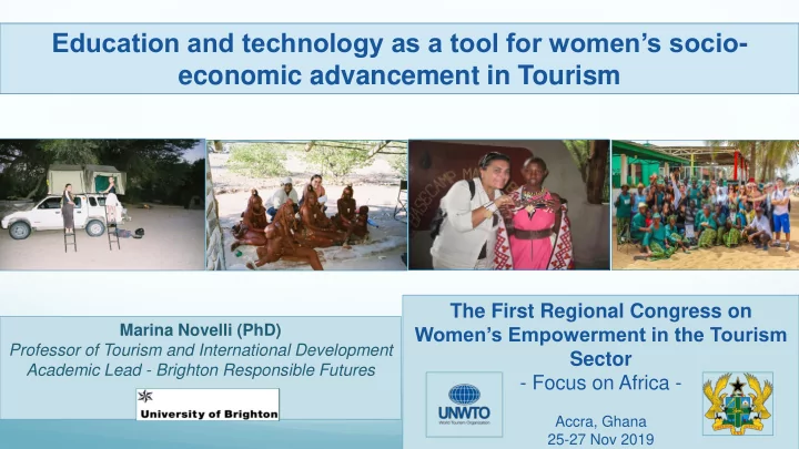 education and technology as a tool for women s socio