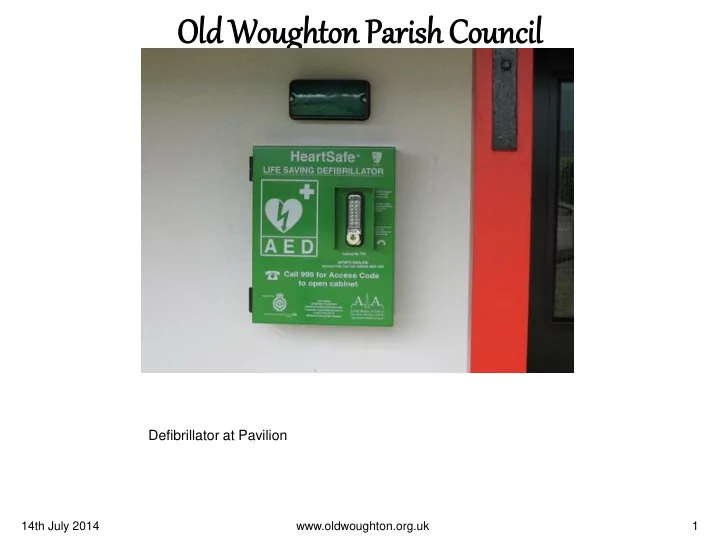 old ld woughton paris ish council
