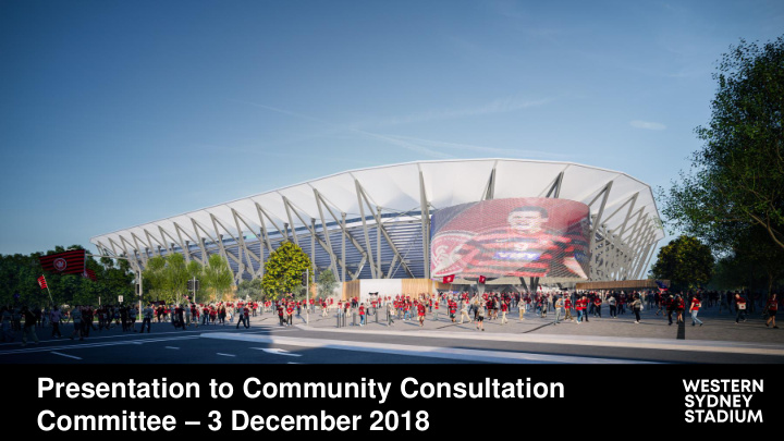 presentation to community consultation committee 3
