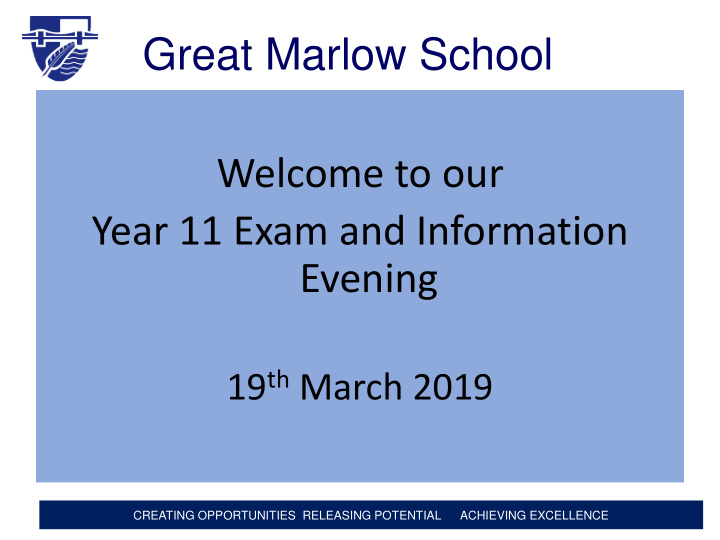 year 11 exam and information