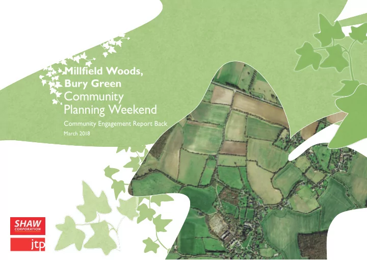 community planning weekend