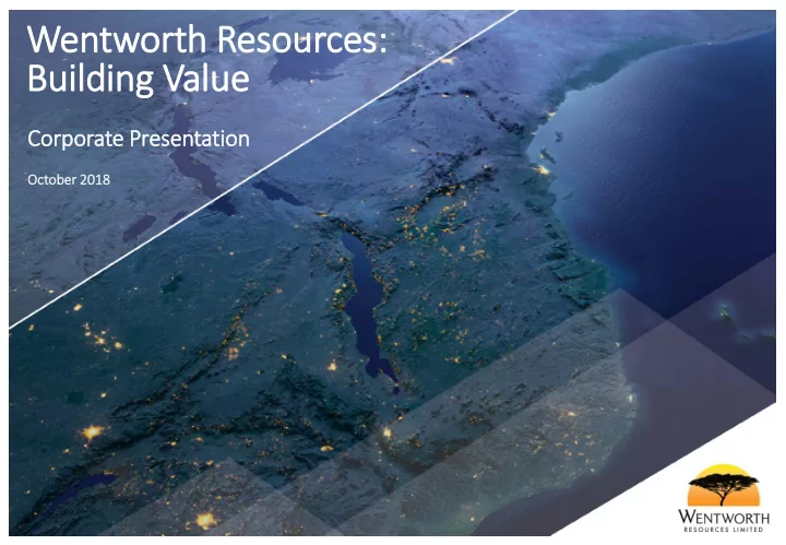 wen entworth r res esources building v value