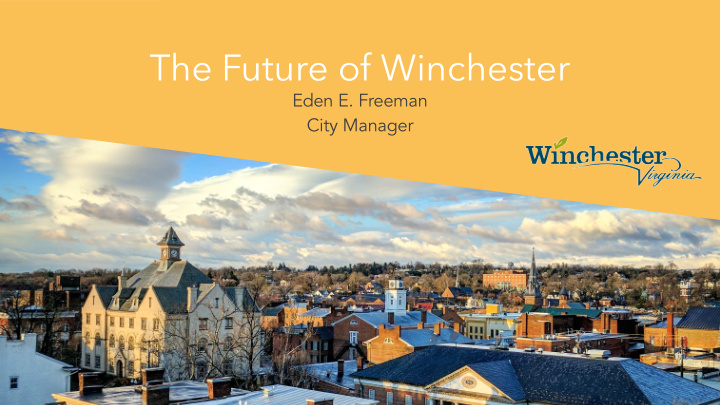 the future of winchester