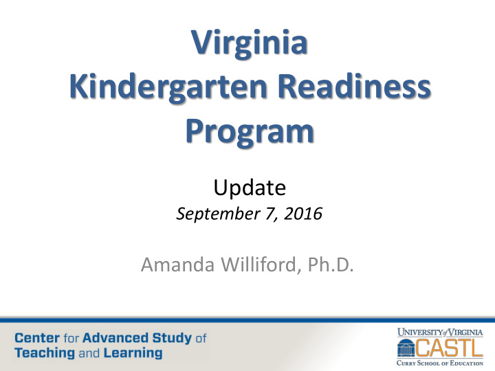 virginia kindergarten readiness program