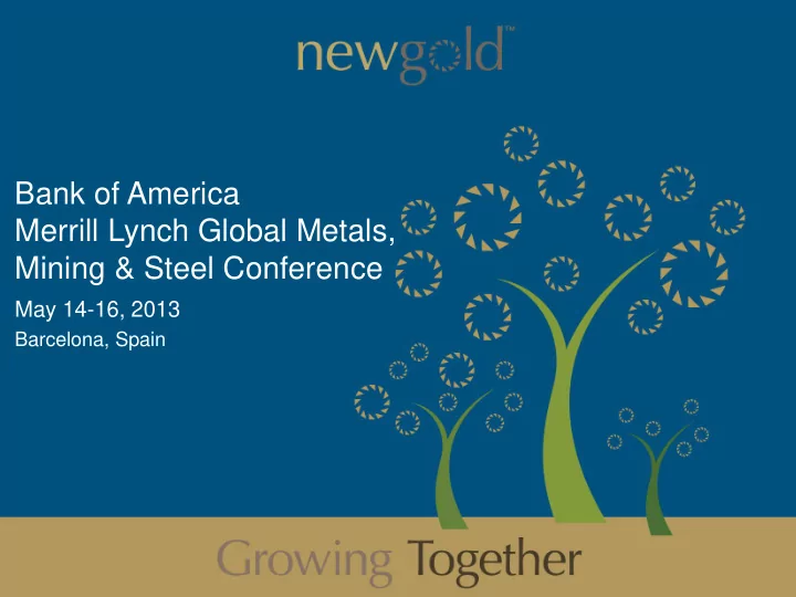 merrill lynch global metals