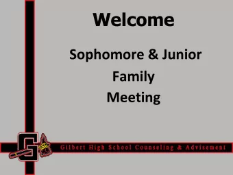 Agenda  Be In the Know  SC Diploma Requirements  Transcript/GPA/Class Rank  What You Can Do