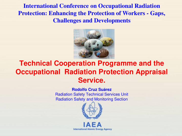 technical cooperation programme and the occupational