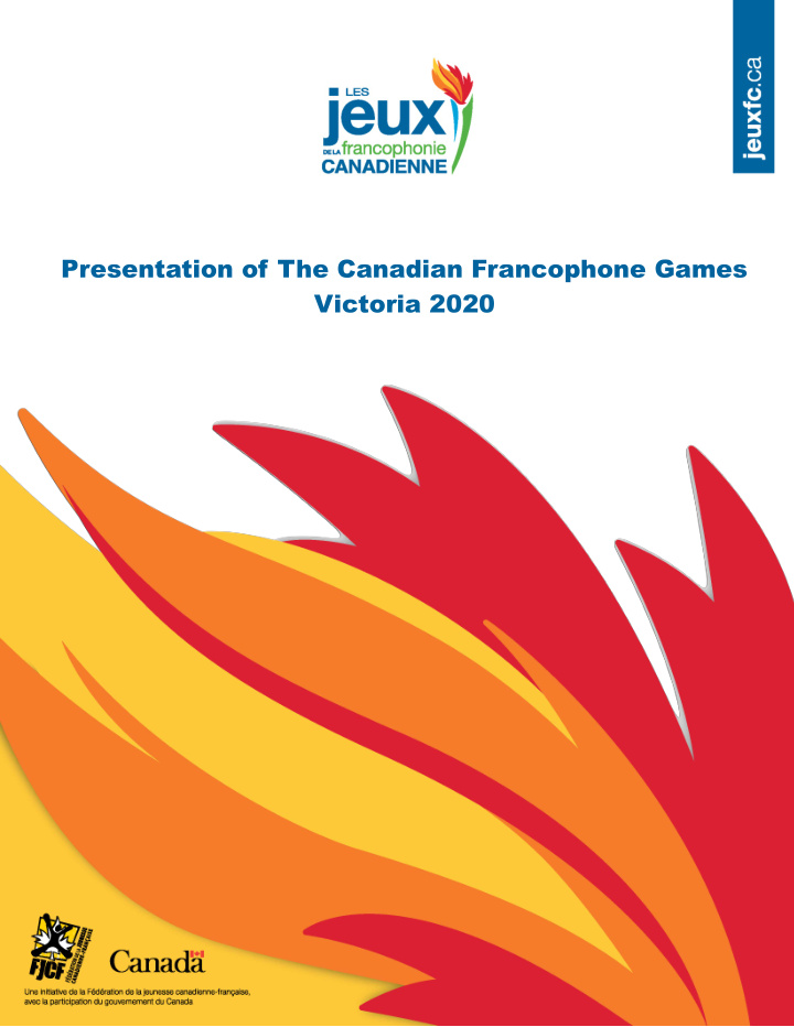presentation of the canadian francophone games victoria