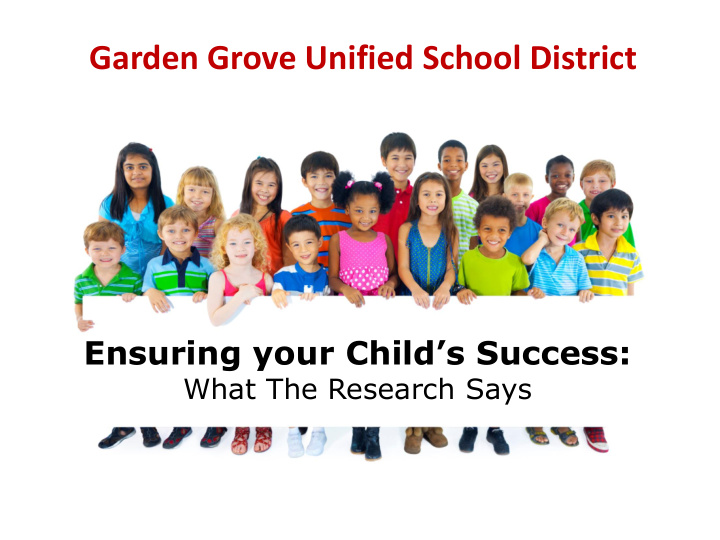 garden grove unified school district
