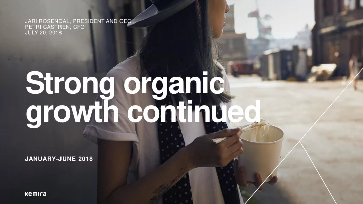 growth continued