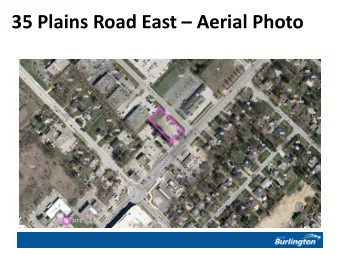 35 Plains Road East  Aerial Photo  35 Plains Road East  Site Plan  Cooke Boulevard