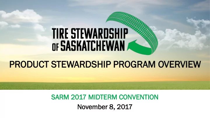 pr product duct stew ewardship ardship pr program gram