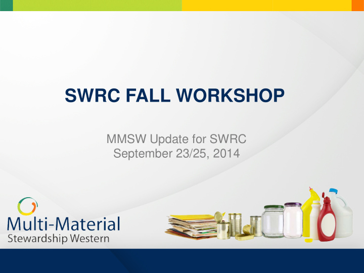 swrc fall workshop