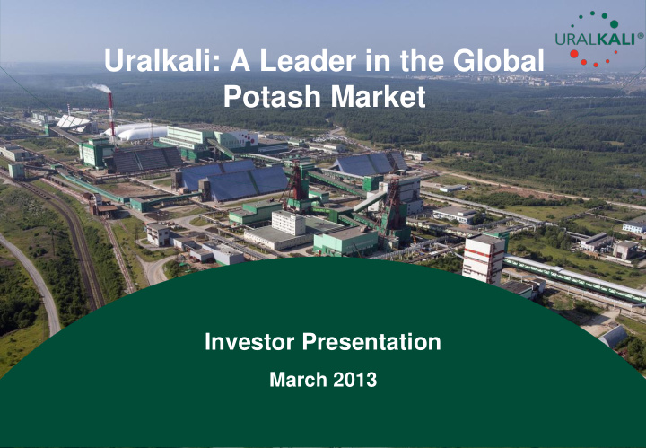 potash market