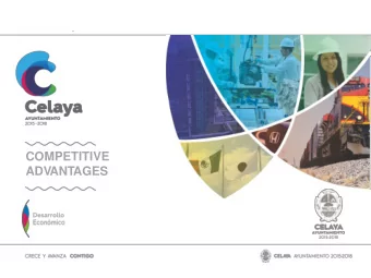 COMPETITIVE  ADV  ANT AGES Celaya offers an strategic localion in the  geographical  center of