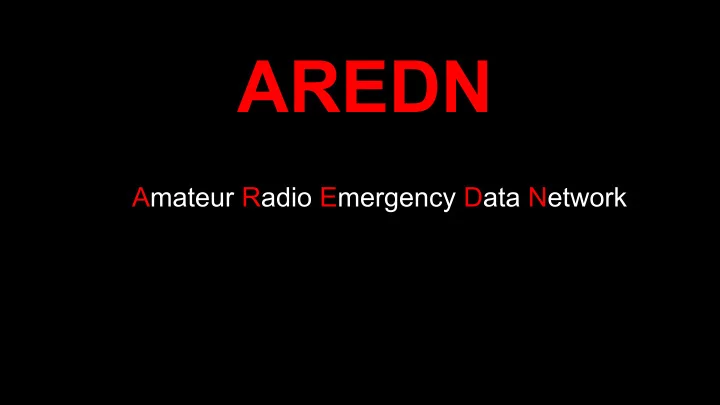 aredn