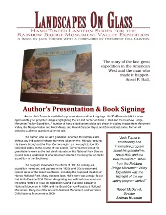 Au  ut  th  ho  or r   s  s  P  Pr  re  es  se  en  nt  ta  at  ti  io  on  n  &amp;  &amp;