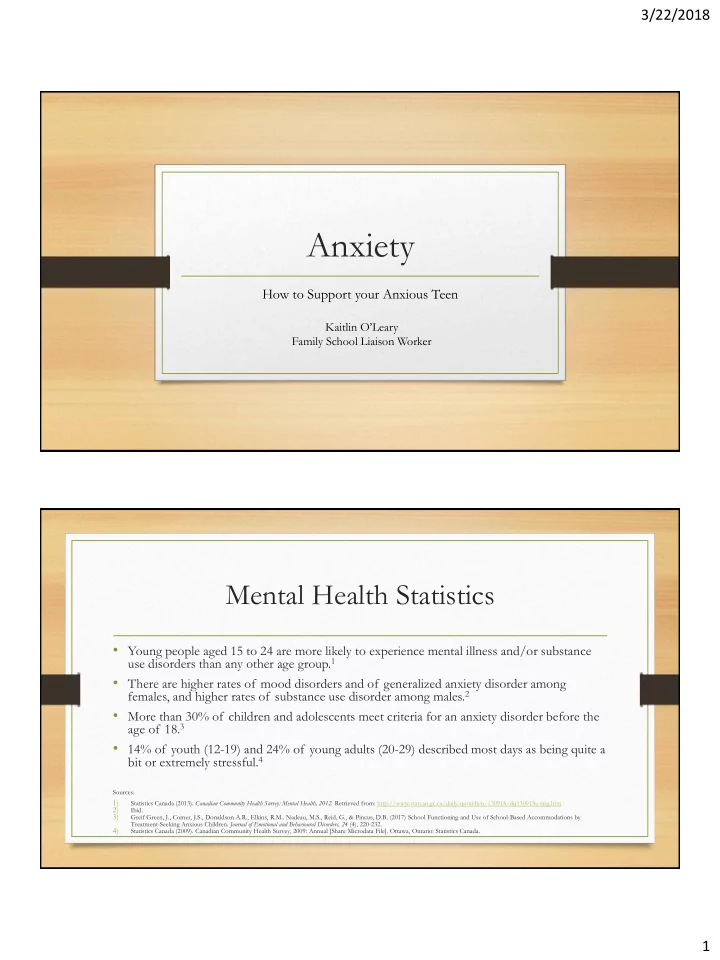 anxiety
