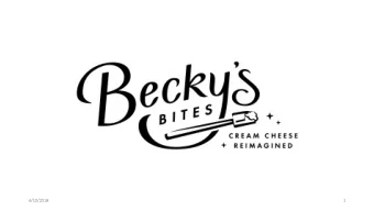 4/10/2018  1 Beckys Bites is NYC is currently operating at a competitive disadvantage  Butter