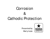 corrosion amp cathodic protection