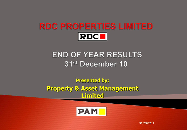 property asset management limited
