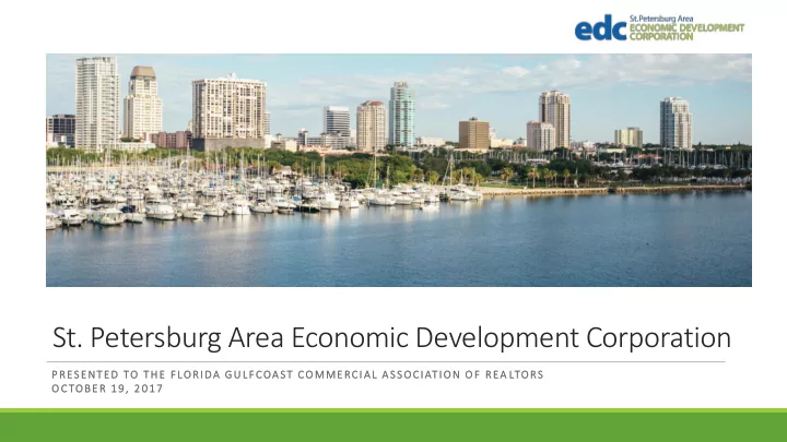 st petersburg area economic development corporation