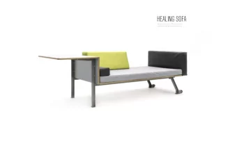 HEALING SOFA  designed by atelier PRO architekten  manufactured by Keijsers Interiors  HEALING SOFA