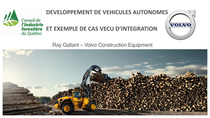 developpement de vehicules autonomes et exemple de cas