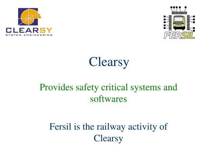 clearsy