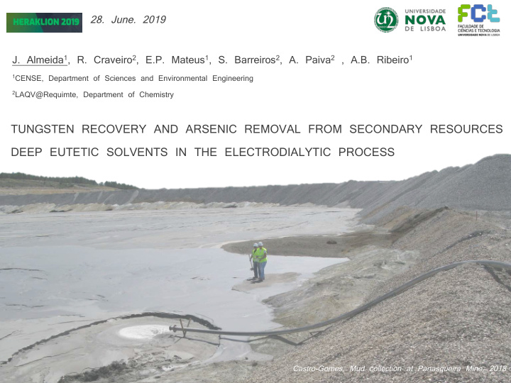 tungsten recovery and arsenic removal from secondary