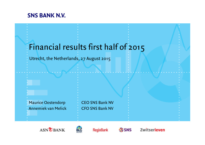 financial results first half of 2015
