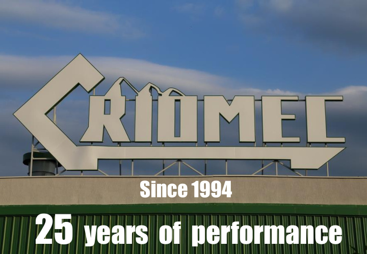 criomec sa is operating since 1994 on romanian market of