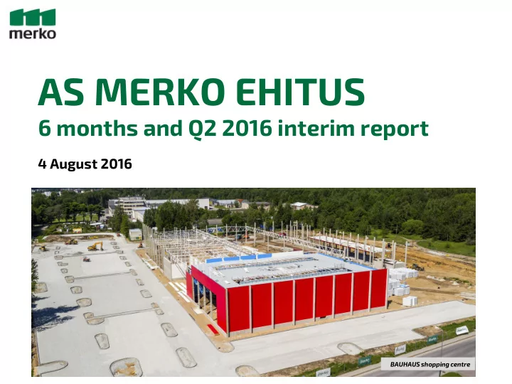 as merko ehitus