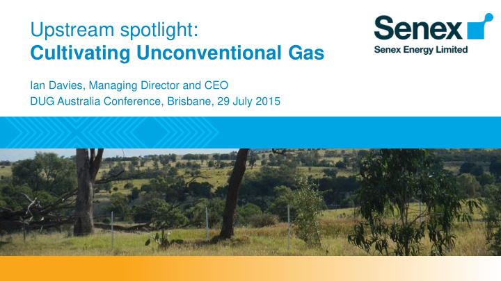 cultivating unconventional gas