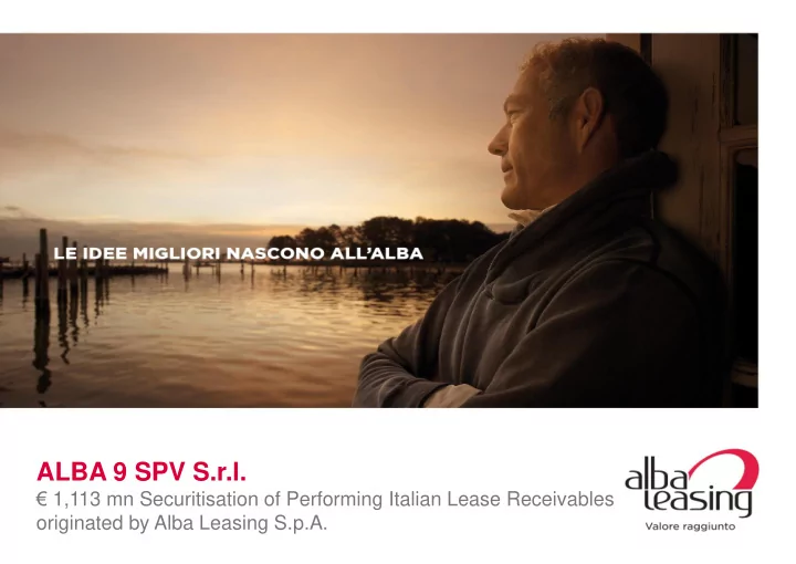 alba 9 spv s r l