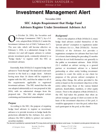 O  Exchange Commission (SEC), by a 3-2  Prior to the adoption of Rule 203(b)(3)-2, many